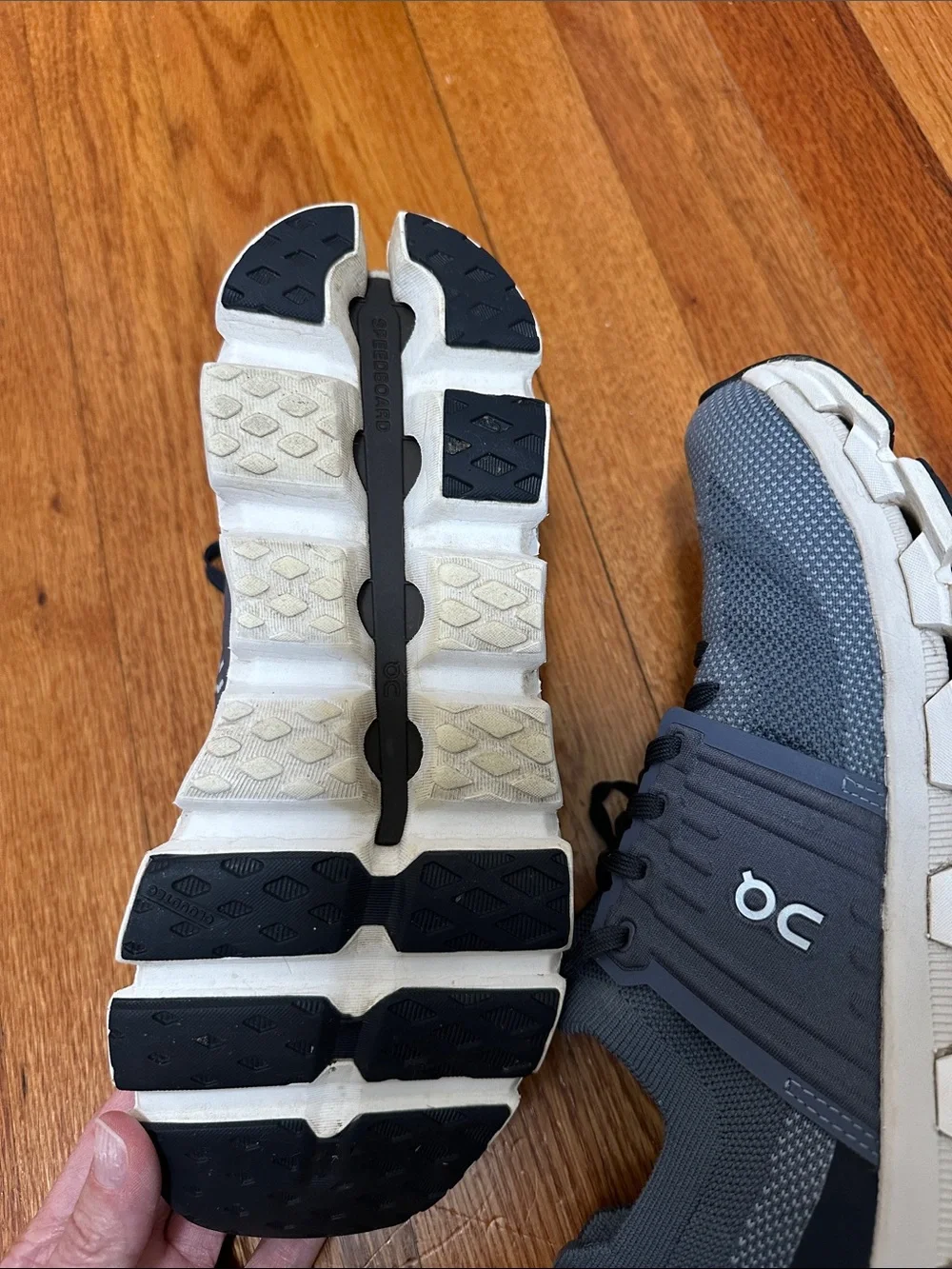 On Running Women’s Blue/ Gray Athletic Sneakers size‎ 8